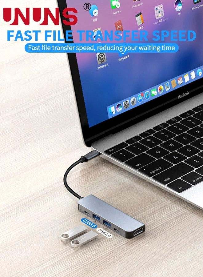 USB C Hub - 5-in-1 4K HDMI 100W PD