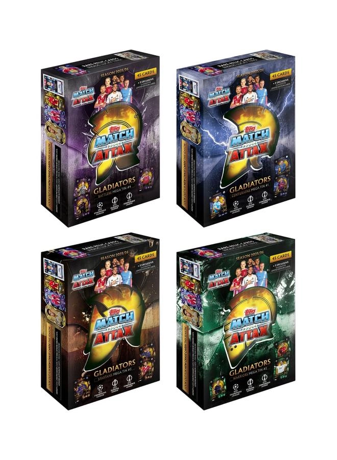 Match Attax 2025/26 - Mega Tin - 45pcs