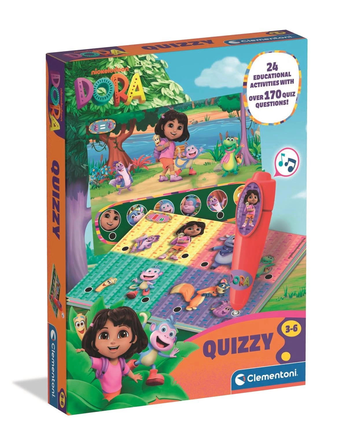 Clementoni Quizzy Dora The Explorer - 3 years+
