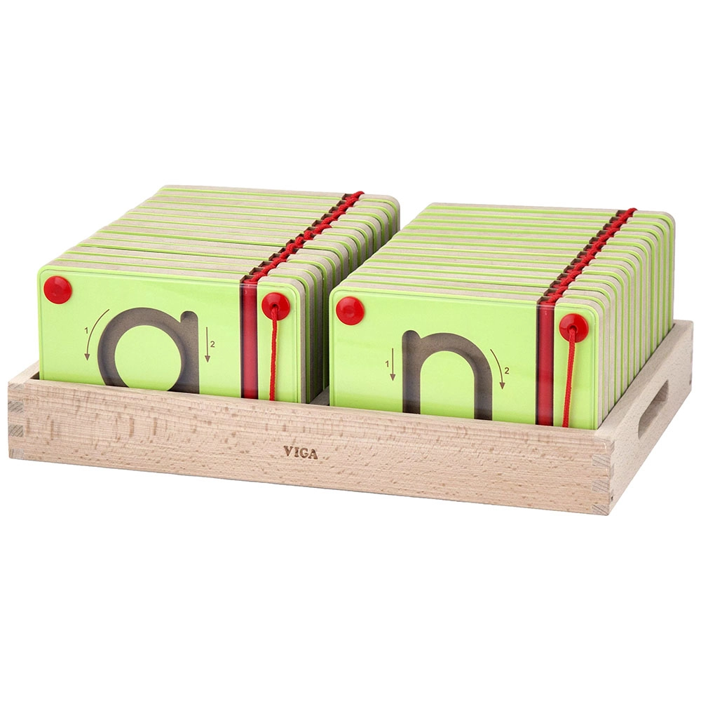 VIGA Magnetic Writing Board Lowercase Set - Suitable for 3 years and above 26 pieces