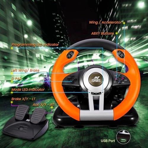 GW V3 Racing Wheel & Pedals - PC/Xbox Series X|S/Xbox One