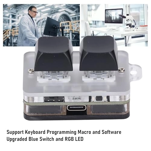 2 Keys Keyboard - Wired/Wireless