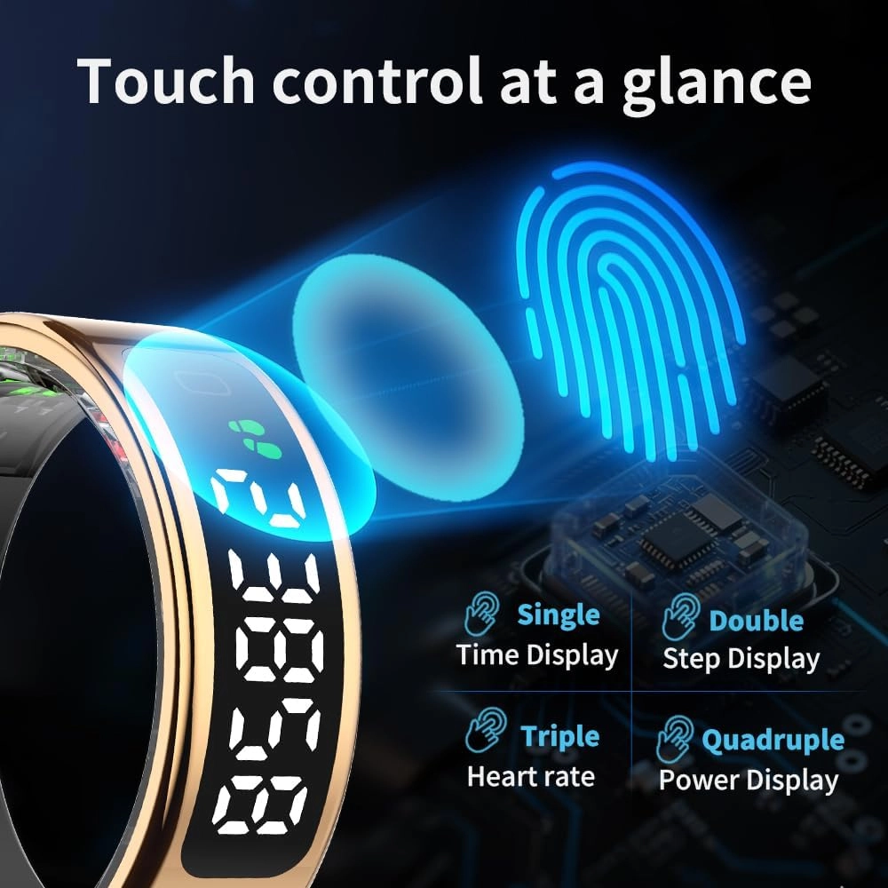 LCD Display Smart Ring - 13