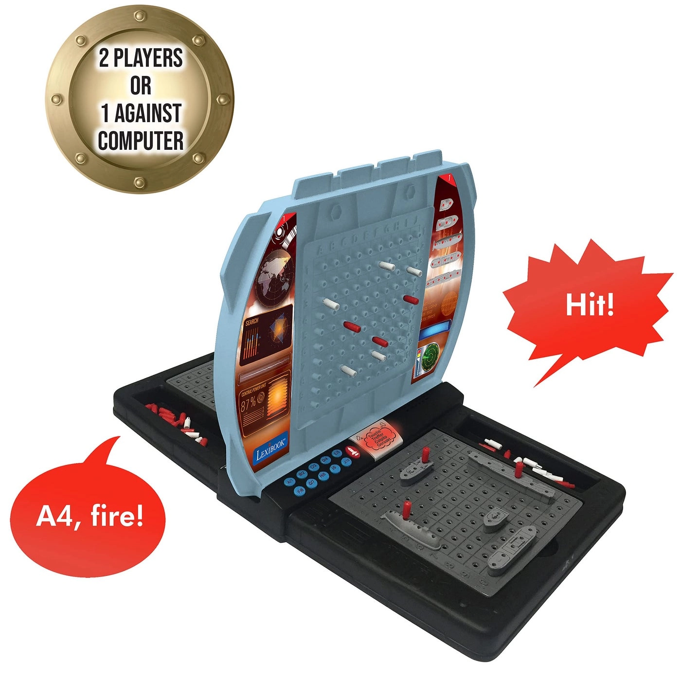 GT2800i1 - Talking Sea Battle Electronic Board Game