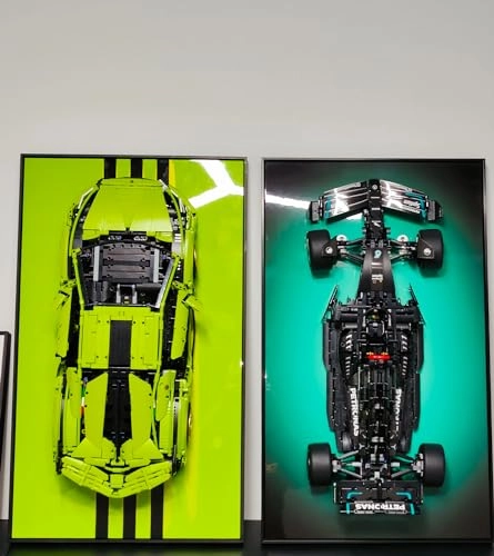 Display Wallboard for LEGO Lamborghini Sián FKP 37 42115 - Aluminum