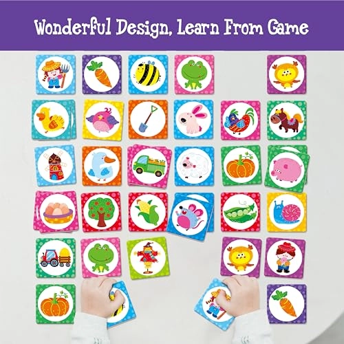 Memory Matching Game - 36 months - 6 years 72 pieces