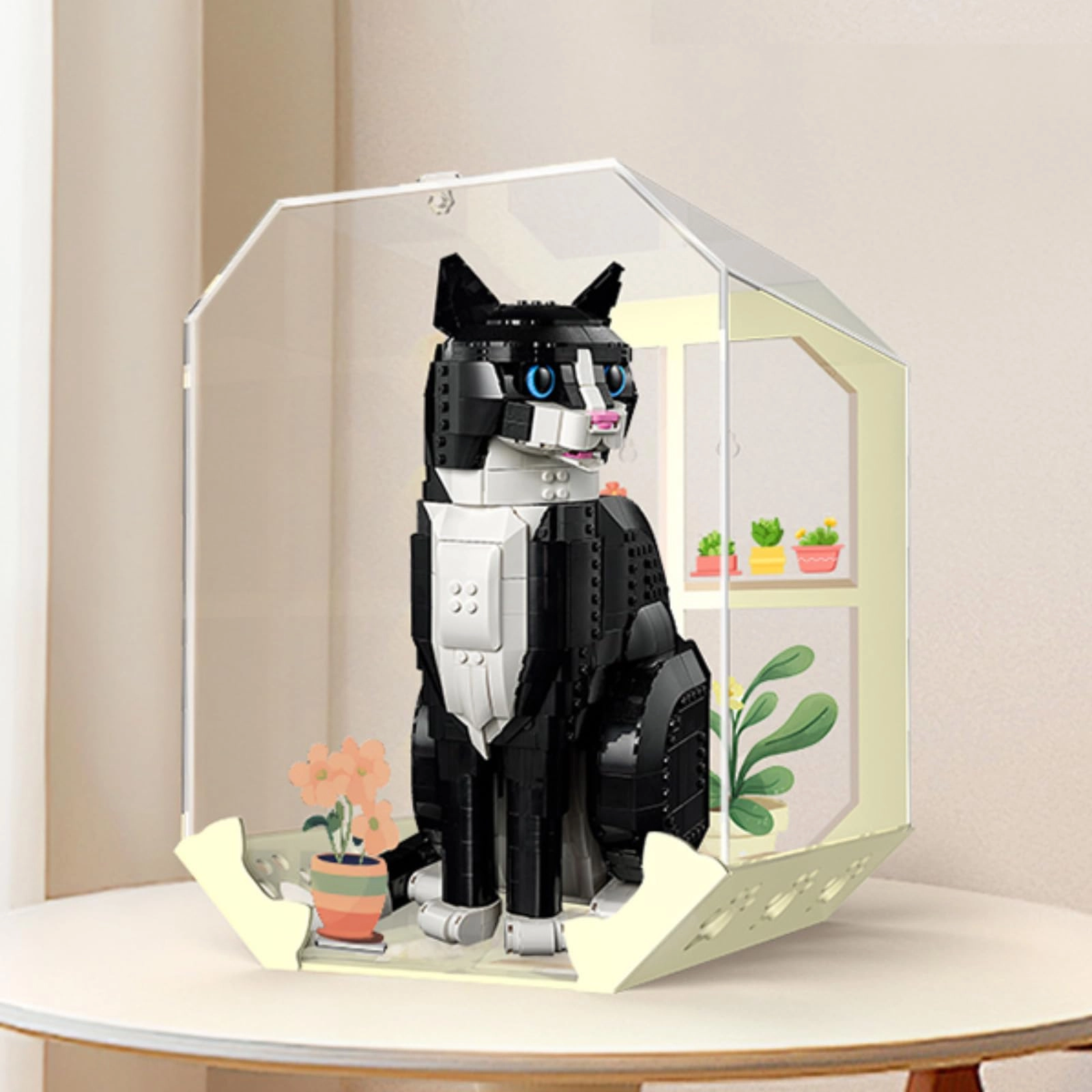 SUNHON Figures Display Box - 21349 27x27x35cm Acrylic