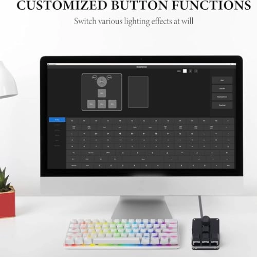 4 Key 1 Knob Keyboard - Wired