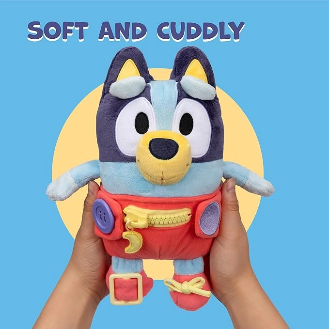 Dress & Play Baby Bluey - 25.4 cm Plush