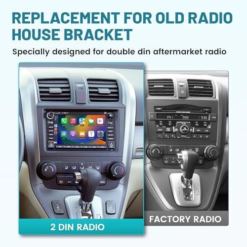 Double DIN Radio Dash Kit - Honda CRV 2007-2011 W/Radio Wire Harness