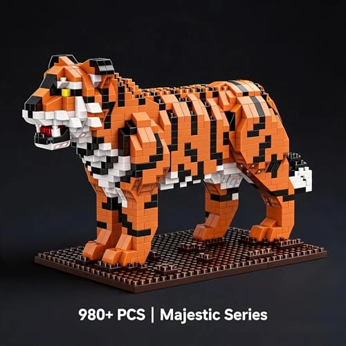 Tiger Micro Building Blocks - 980 pcs