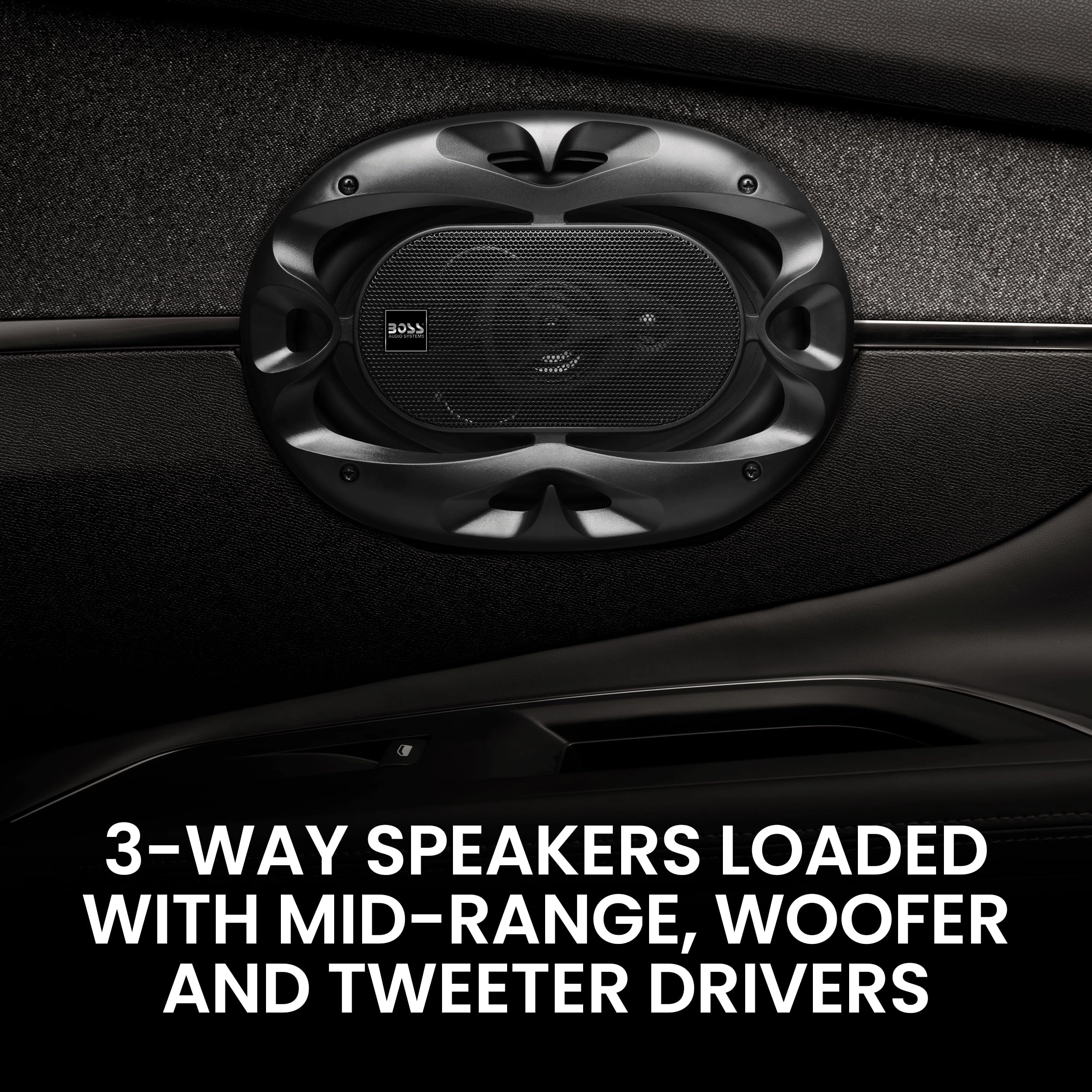 CH6930 - 6 x 9 Inch 3-Way Full Range Audio