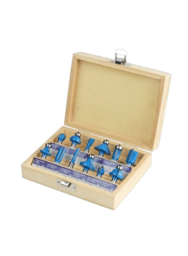 makute 12PCS Router Bit Set - 6mm