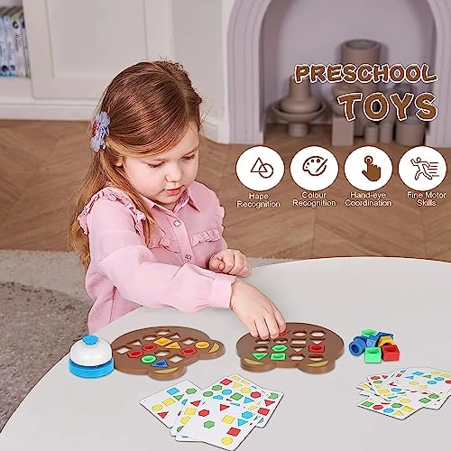 Shape Matching Game - 1-8 30 pieces