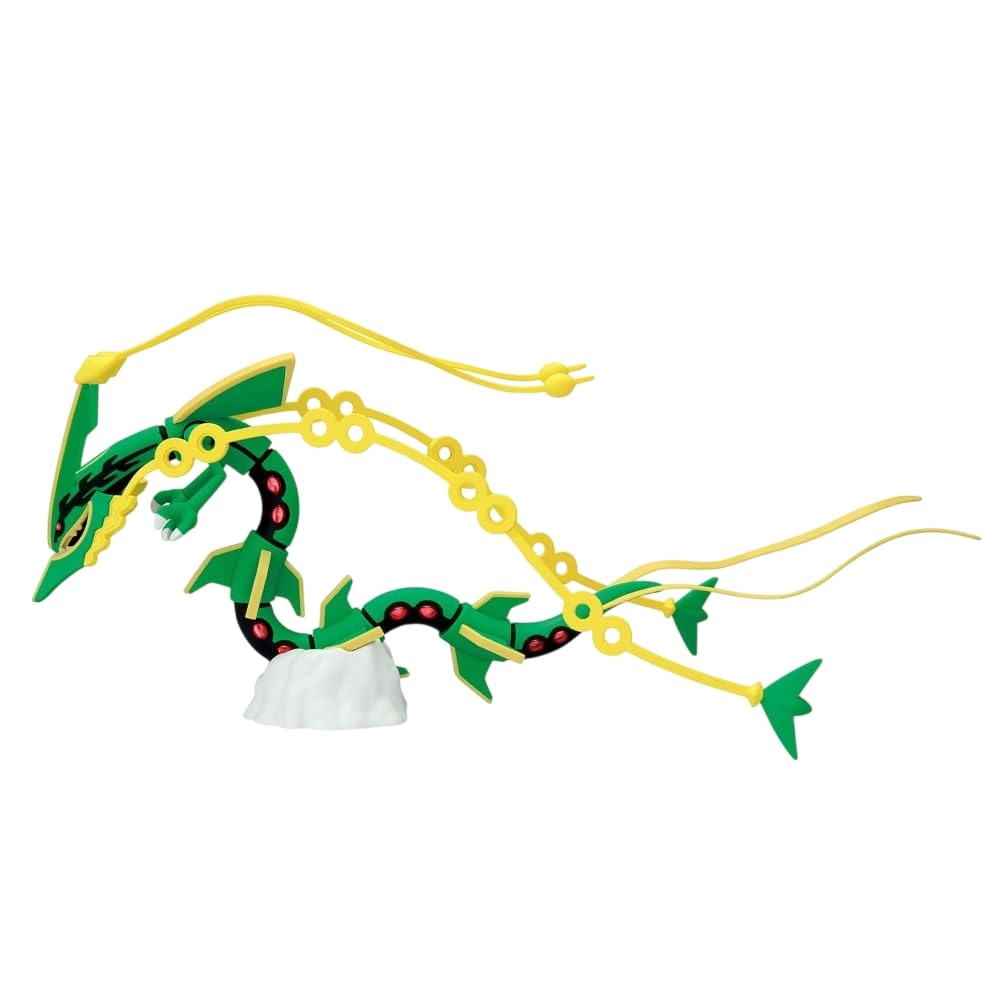 Bandai Mega Rayquaza - Pokemon Plamo Collection Select Series - 6.5 centimeters