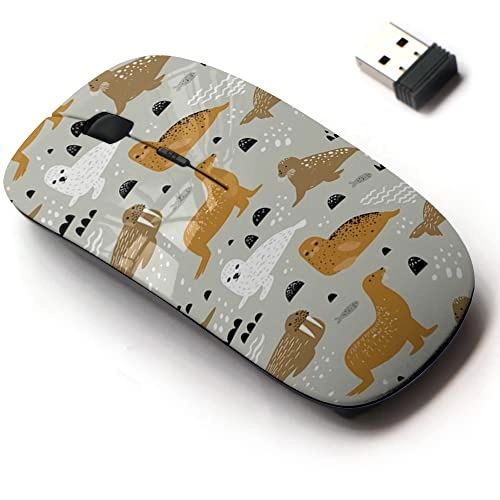 2.4G Cute Pattern Mouse - USB
