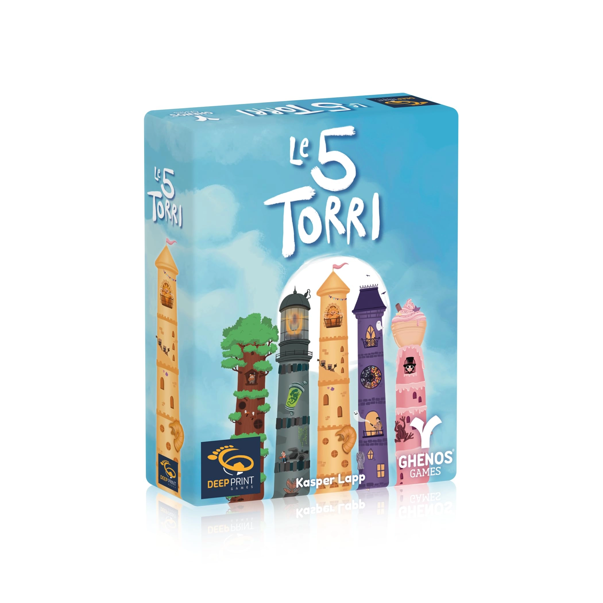 Ghenos Games The 5 Towers - Card Game