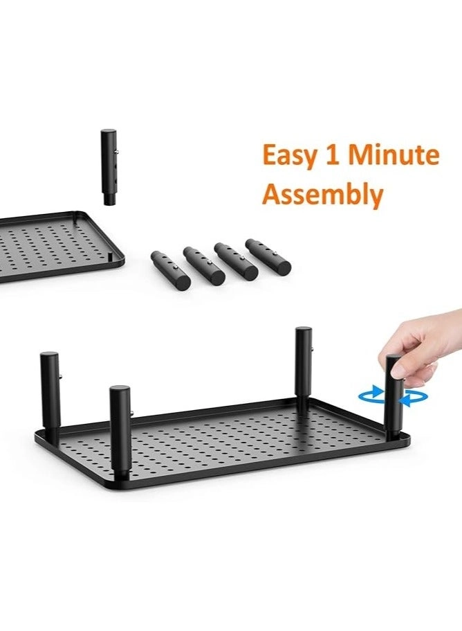 Monitor Stand Riser - 2 Pack 3 Height Adjustable 14.5 in