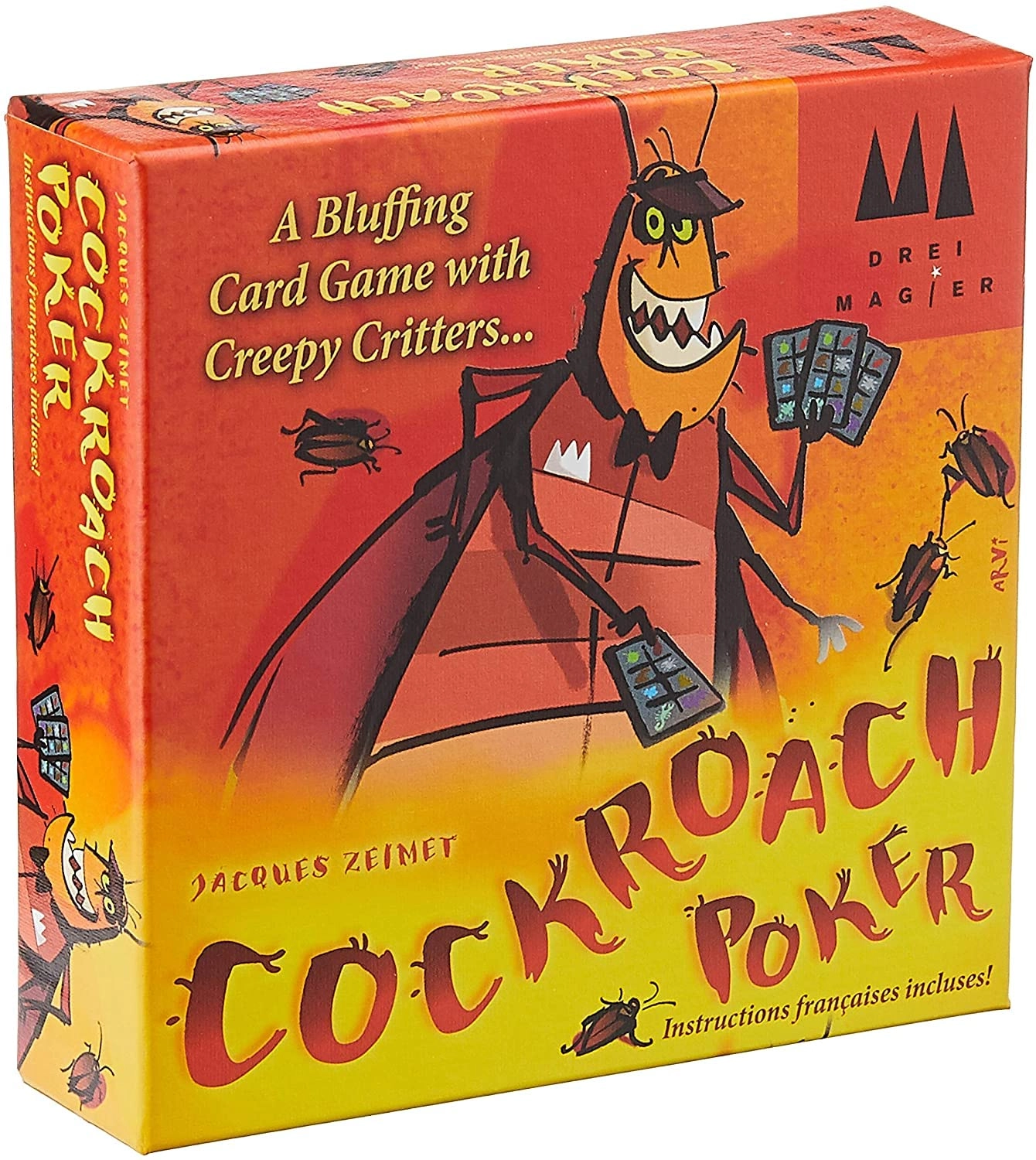 Schmidt Spiele Cockroach Poker - Card Game