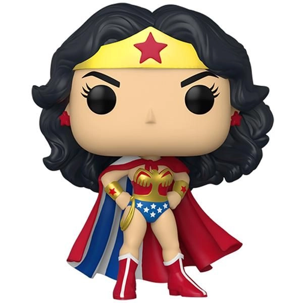 FUNKO Wonder Woman Classic - Wonder Woman 80th - Diamond Glitter With Cape