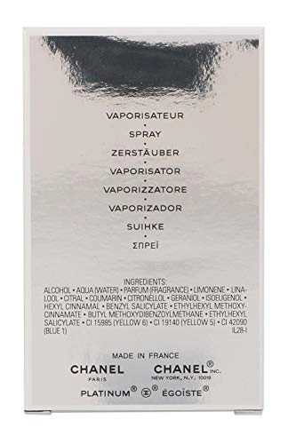 Egoiste Platinum Eau de Toilette 50ml