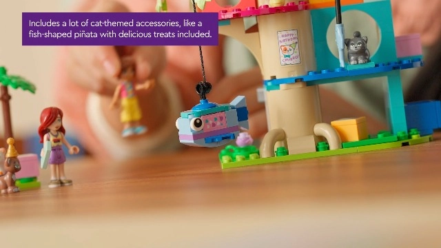 LEGO Friends Cat Birthday Party & Tree House (42666)