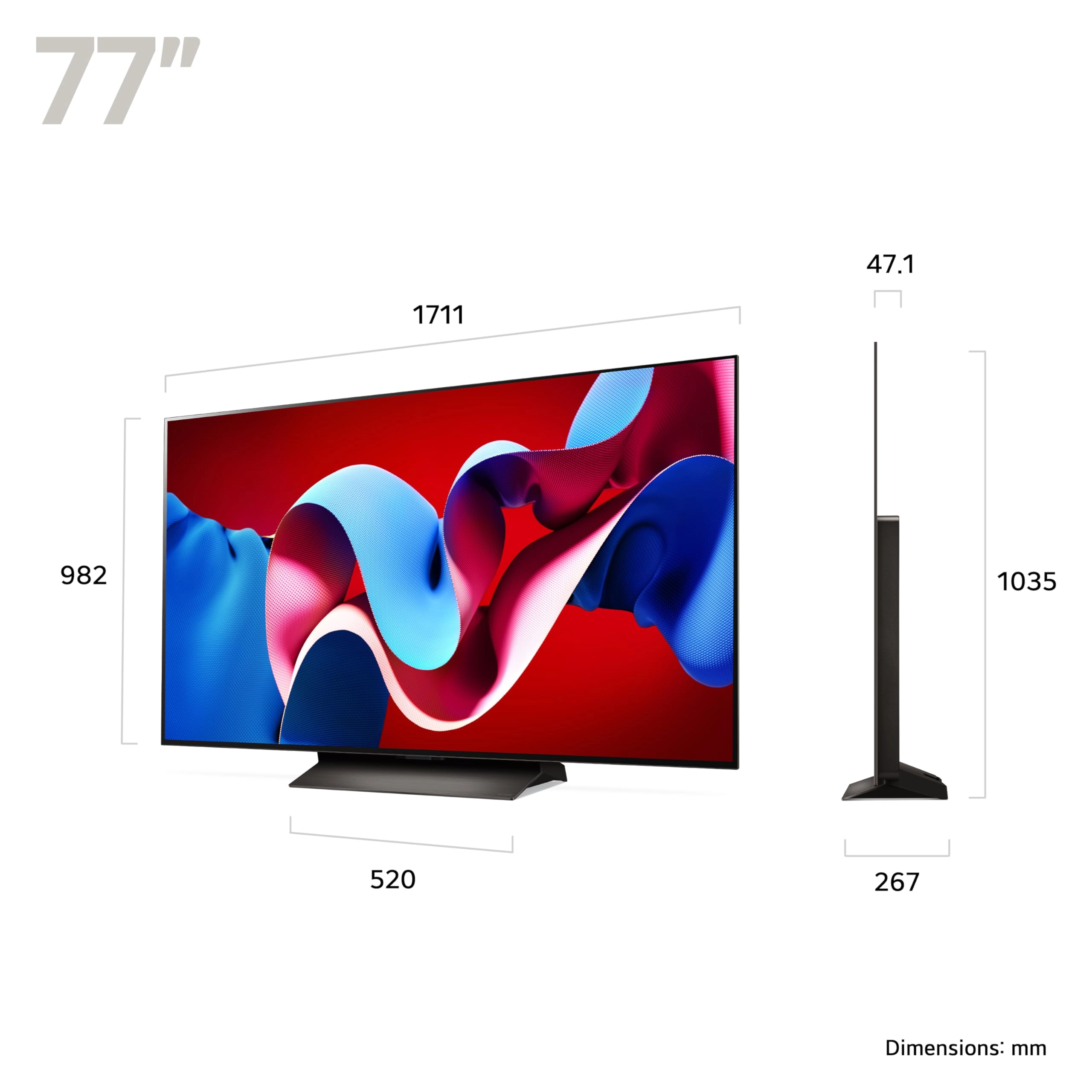 OLED77C45LA + US40TR