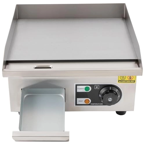 Commercial Electric Griddle - 35.5cm 2000W
