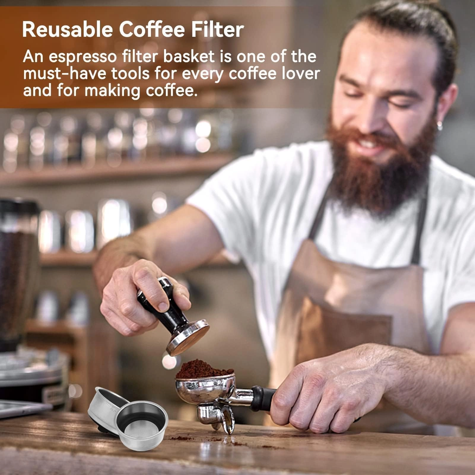 Coffee Filter - 51mm Double Layer Pressurized