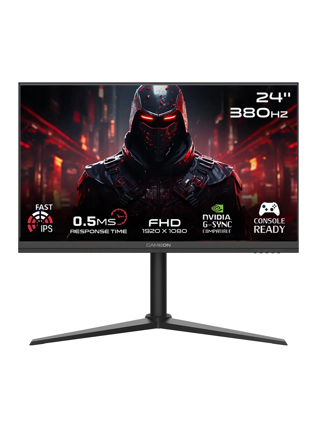 GameOn Midnight Pro Series - GOMP24FHD380IPS 24 inch 1080 X 1920 pixels