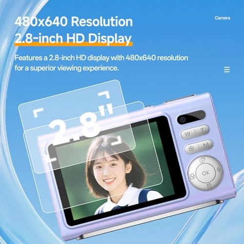 4K Digital Camera - 64MP 16X Zoom