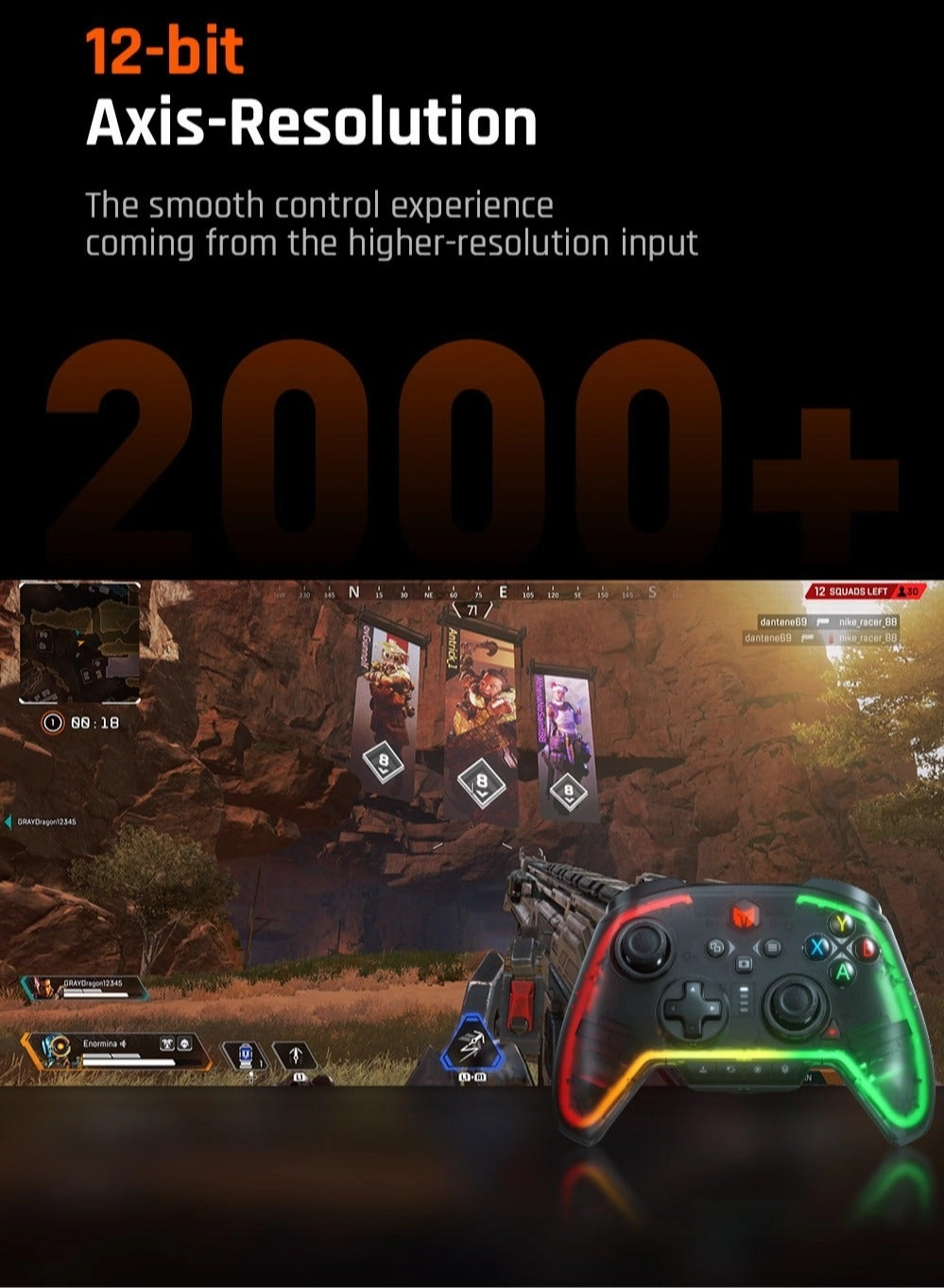 Rainbow2 Pro Elite - PC Nintendo Switch Android iOS