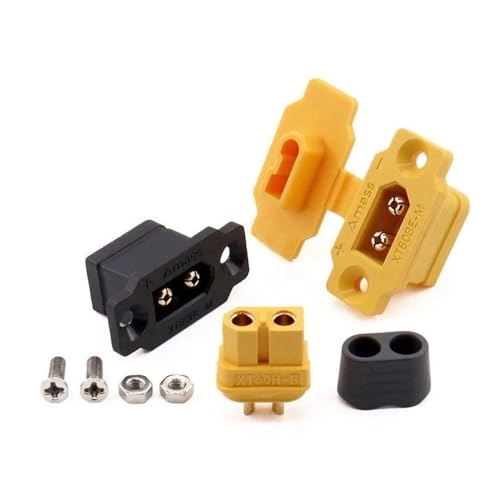 XT60BE - 1 Piece Male Connector