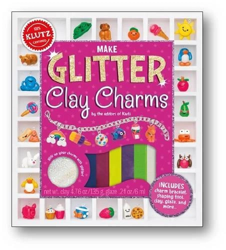Scholastic US Make Glitter Clay Charms - 56 pages