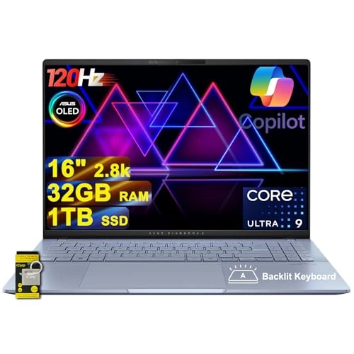 Vivobook 16 - 16'' Core Ultra9 285H 32GB DDR5 1TB SSD