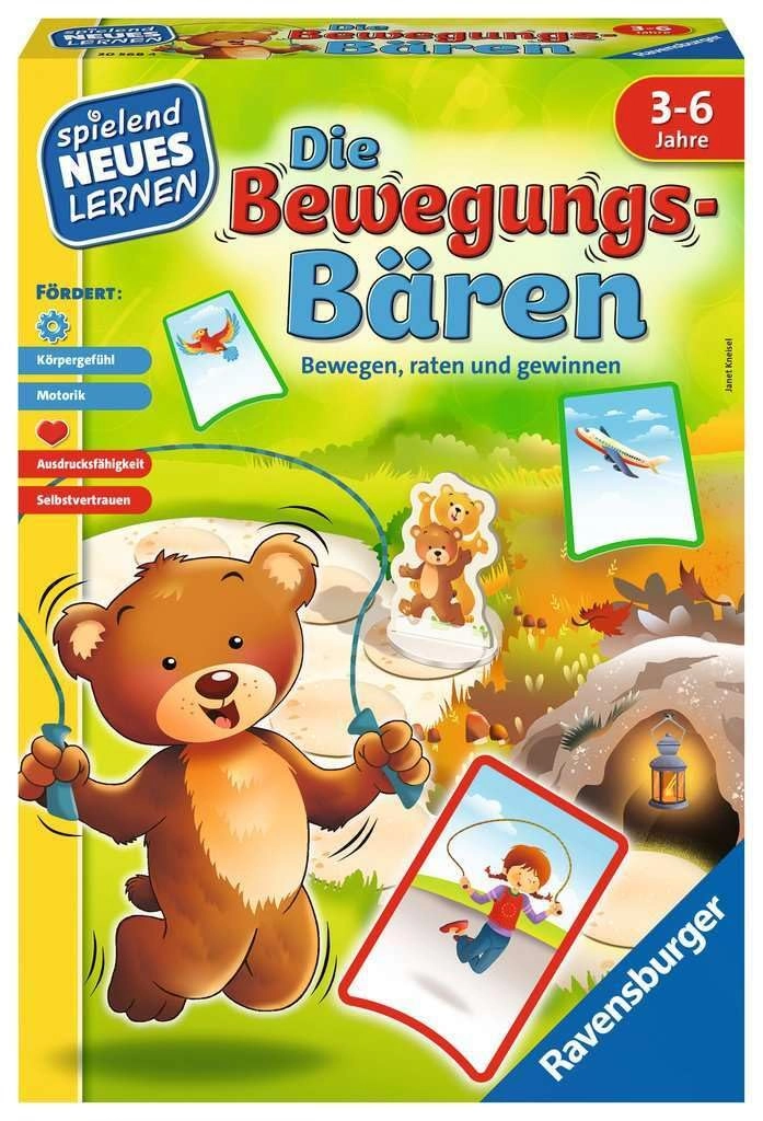 Ravensburger The Movement Bears - 3-6 Years 1 pieces