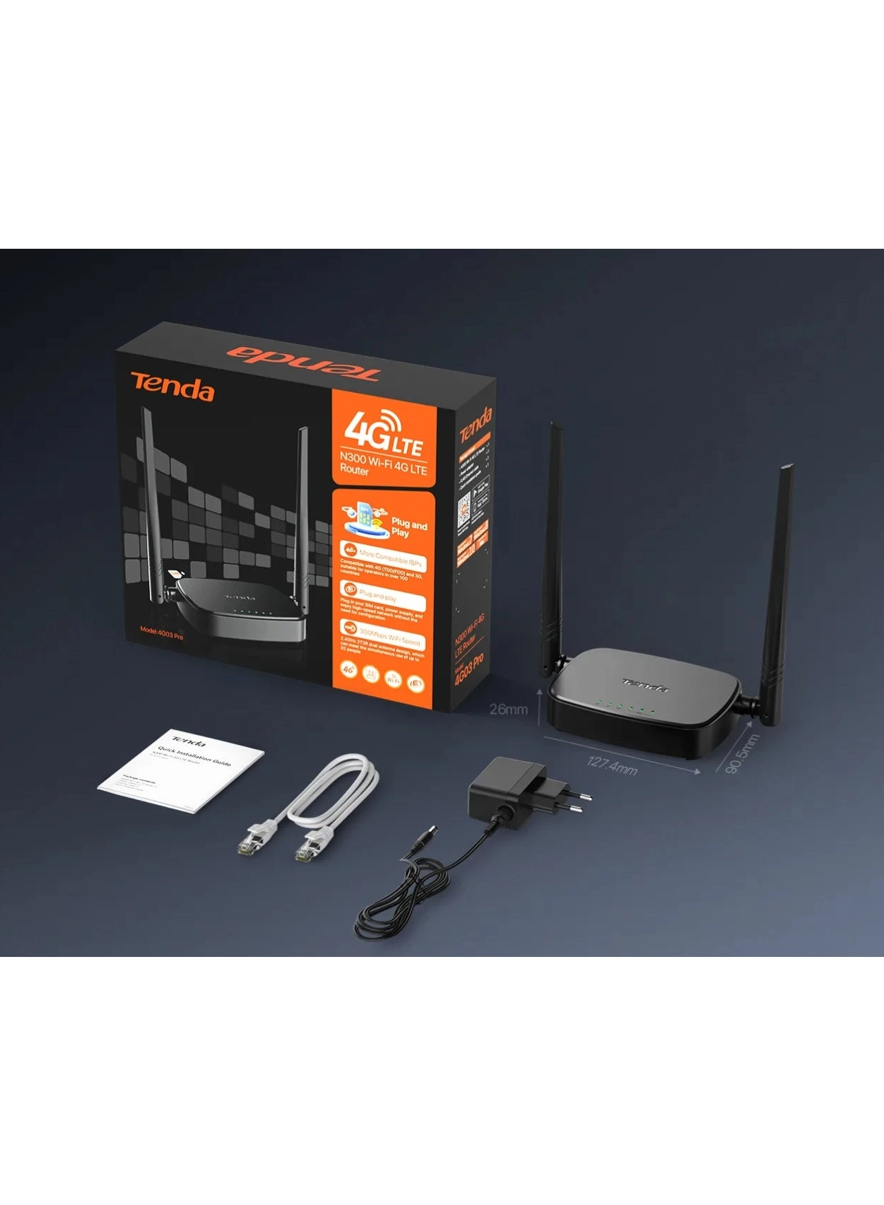 4G03 - LTE WiFi 4 300 Mbps