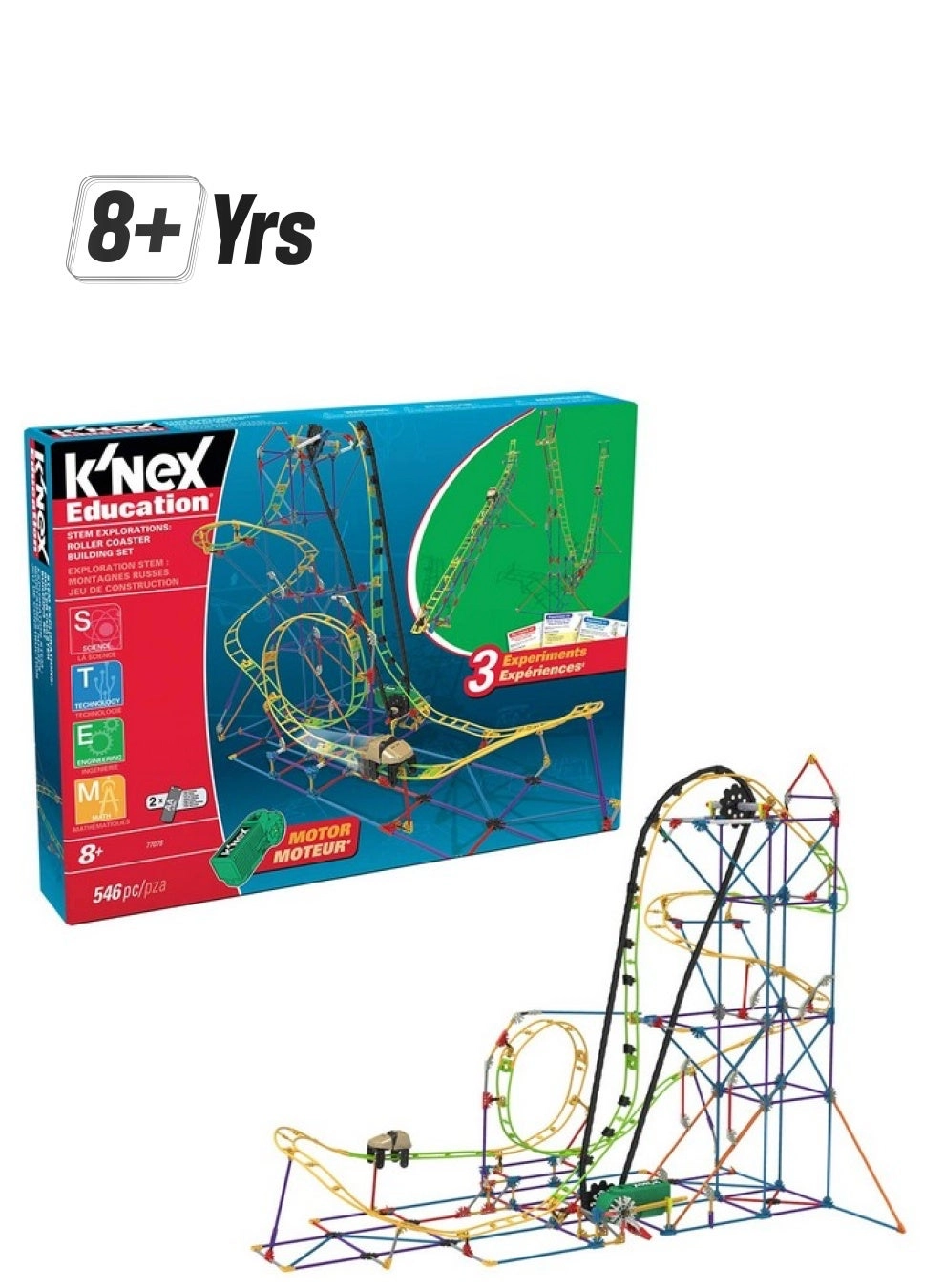K'NEX Education Stem Explorations Roller Coaster - Construction