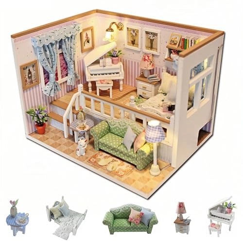 DIY Dollhouse Booknook - Merry Christmas 1:30