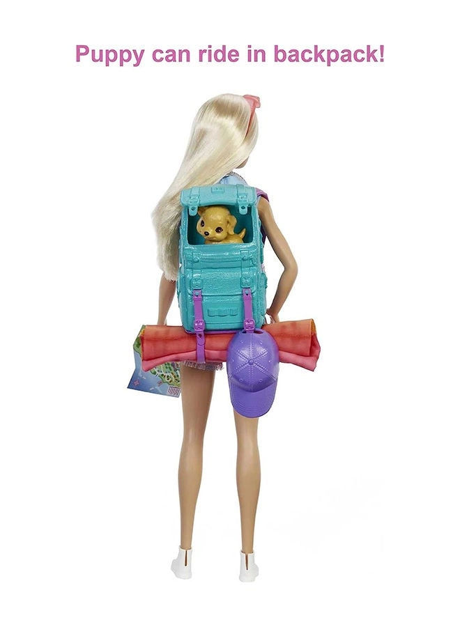 Camping Dolls - Malibu Brooklyn 10+ Accessories Ages 3+
