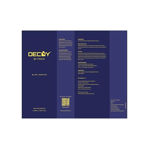 Blue Zephyr Eau de Parfum - 50ml