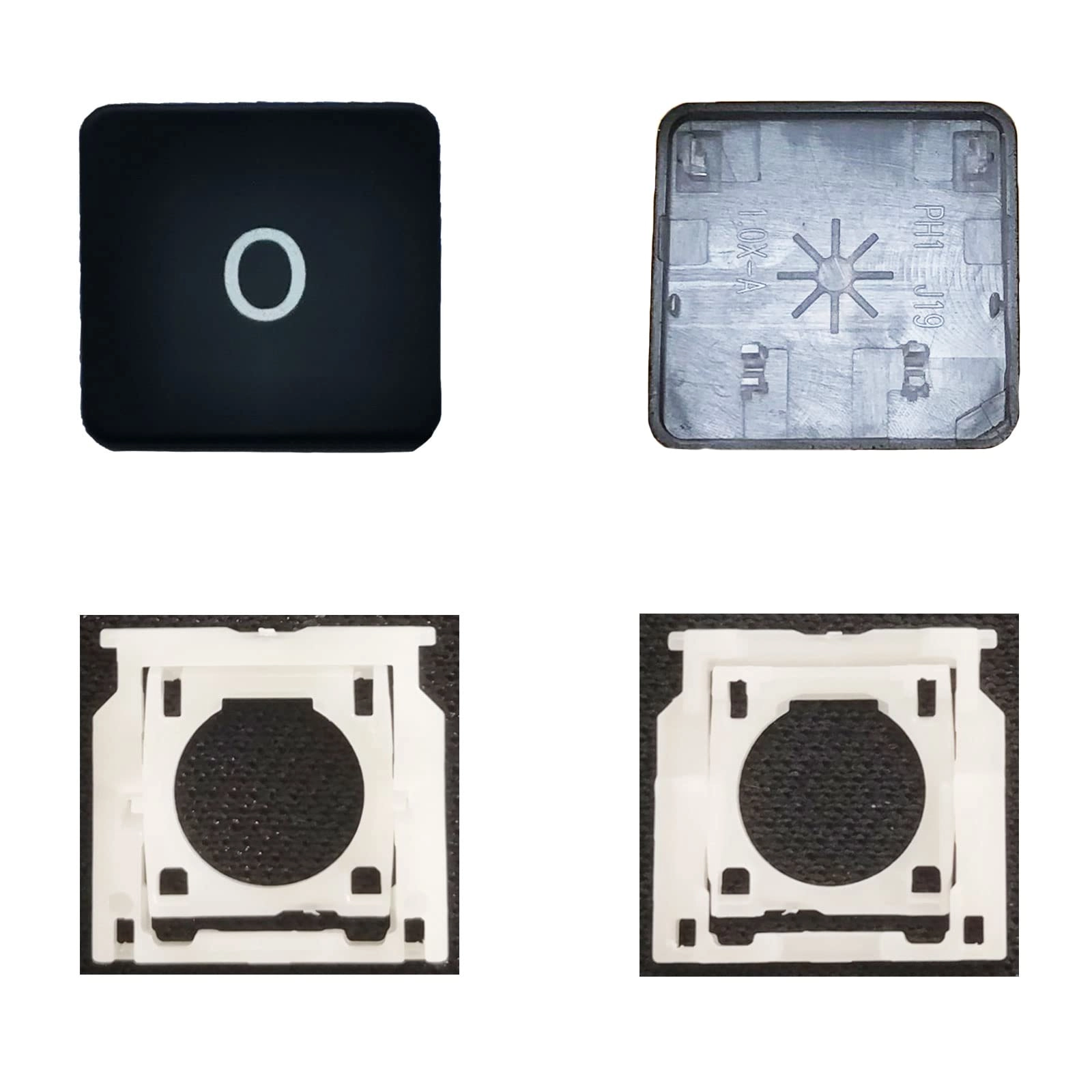 Bfenown AP08 Type O Keycap - for MacBook Pro A1425 A1502 A1398 Black