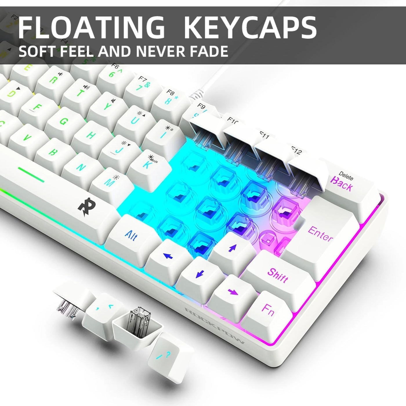 60% Mechanical Keyboard - AR/EN Wired