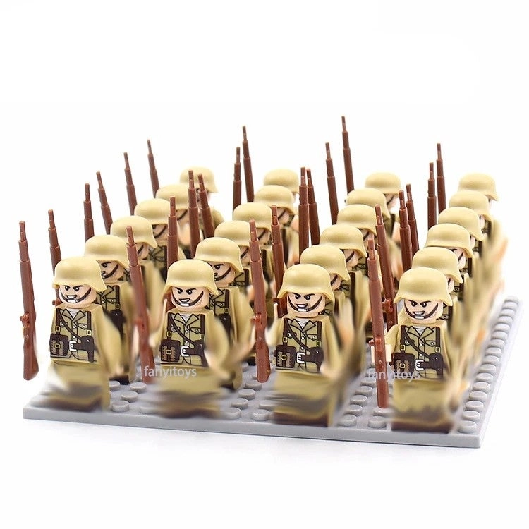 Mini Super Hero Building Block Figures - Military Ninja