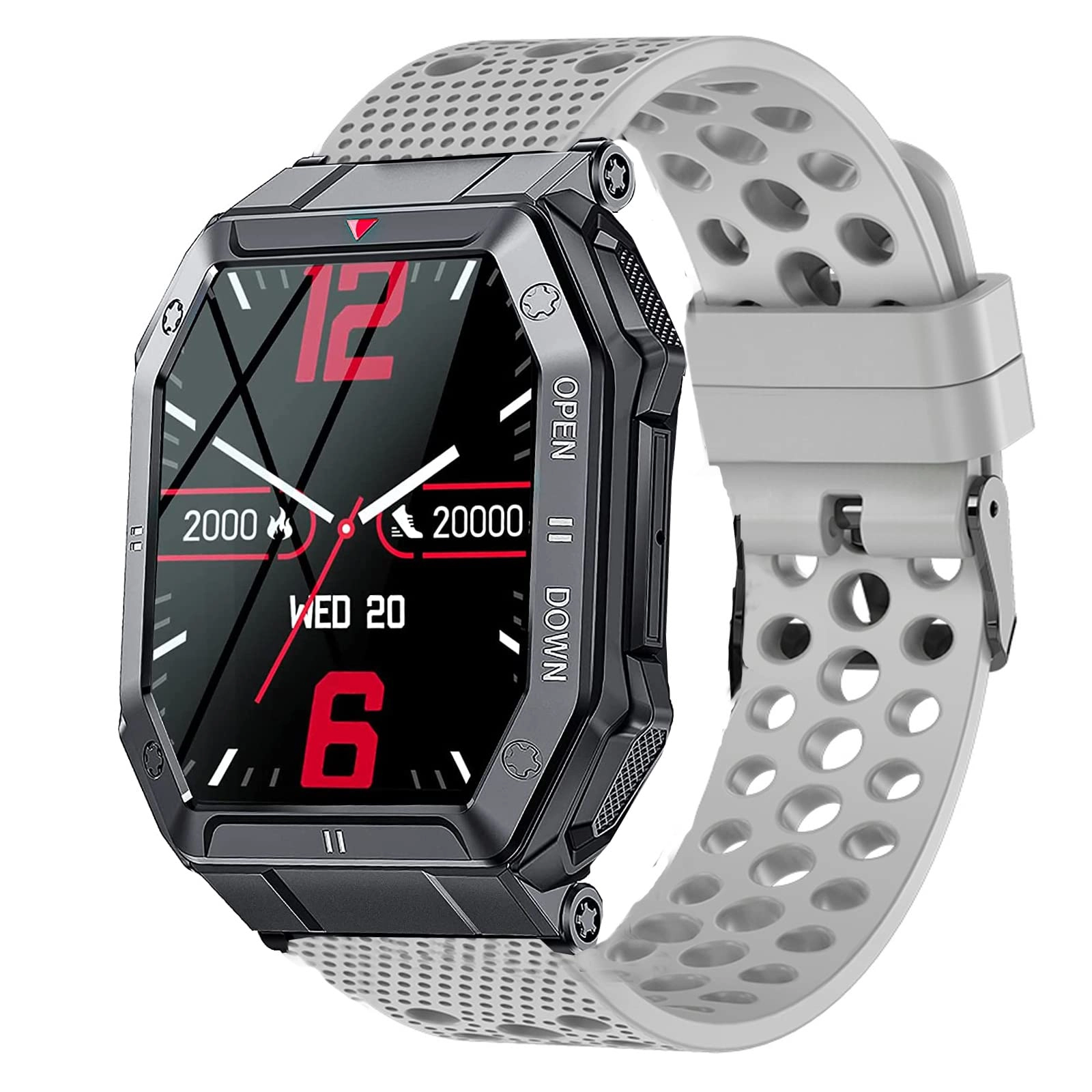 Watch Band for EIGIIS K55 - Soft Silicagel Blue Fits 140mm-200mm