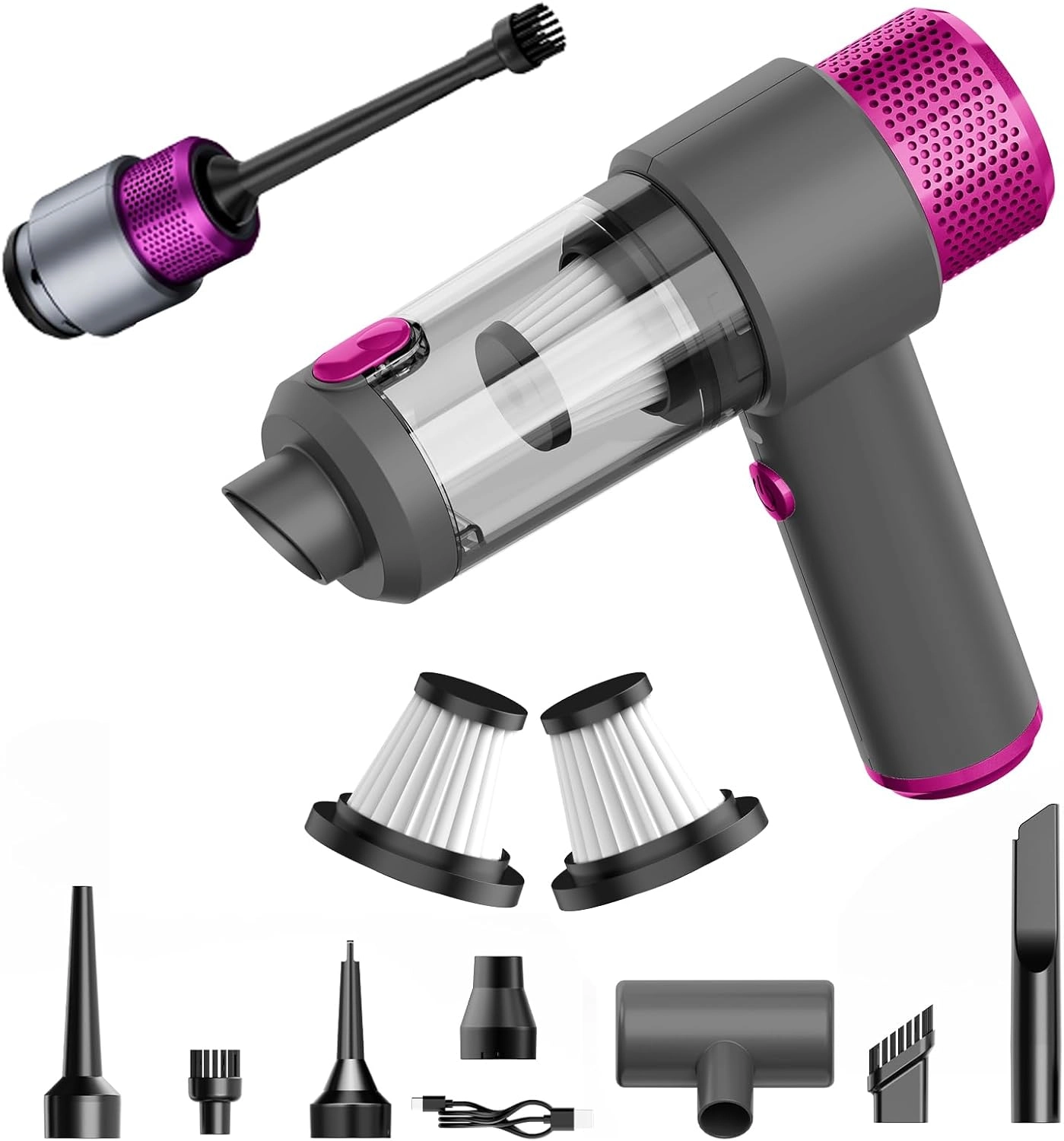 HVM Cordless Handheld Vacuum Cleaner - 4000mAh
