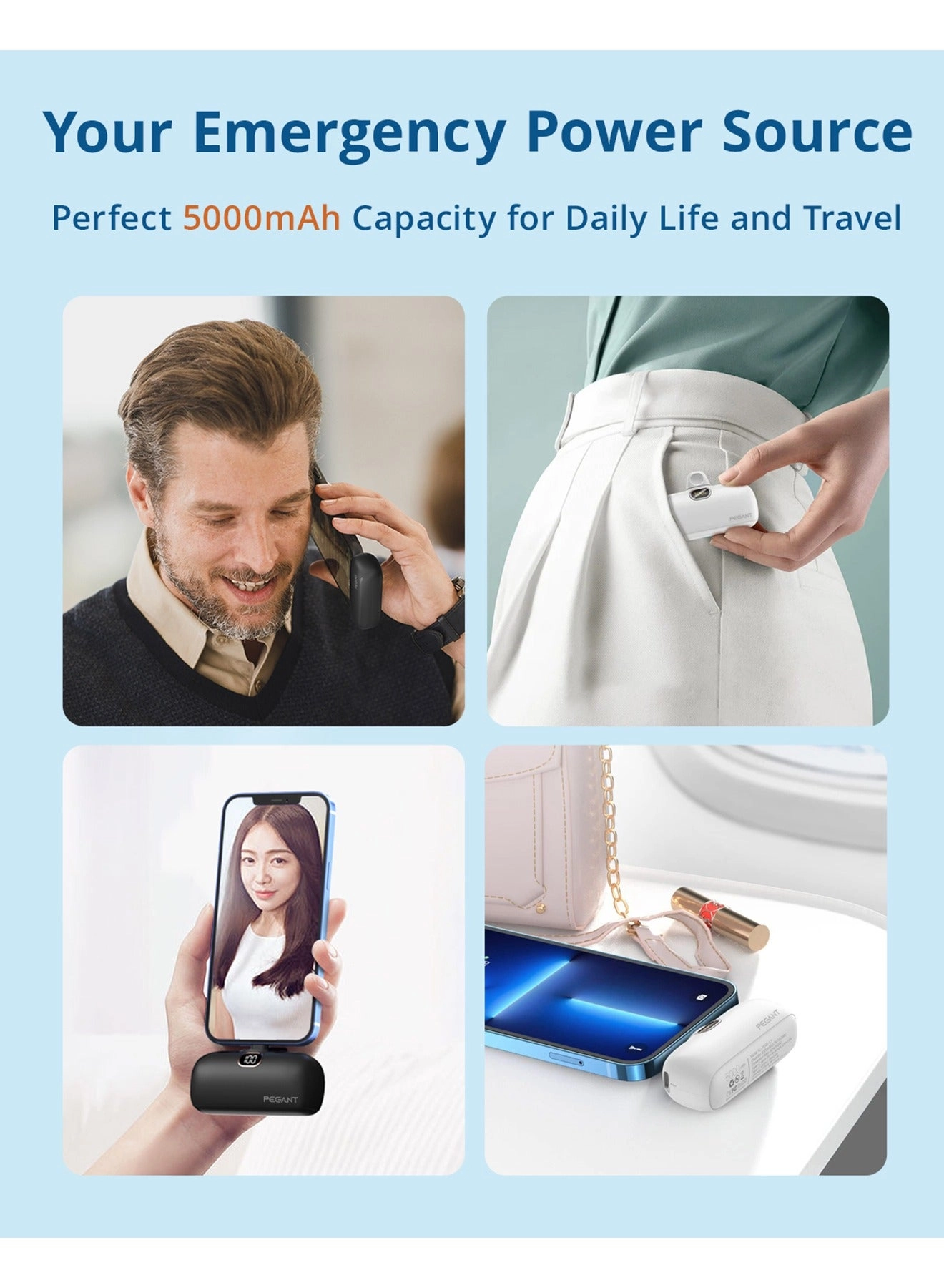 KL-YD42-C2 1INR22/71 - 5000mAh 18W