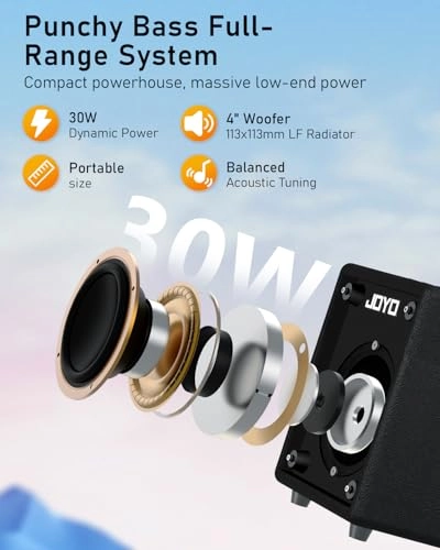 BA-30 - 30W 4" Speaker Bluetooth 5.1