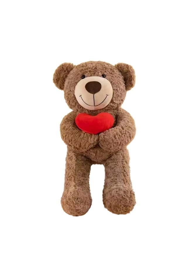 Teddy Bear Holding Red Heart - 50 cm