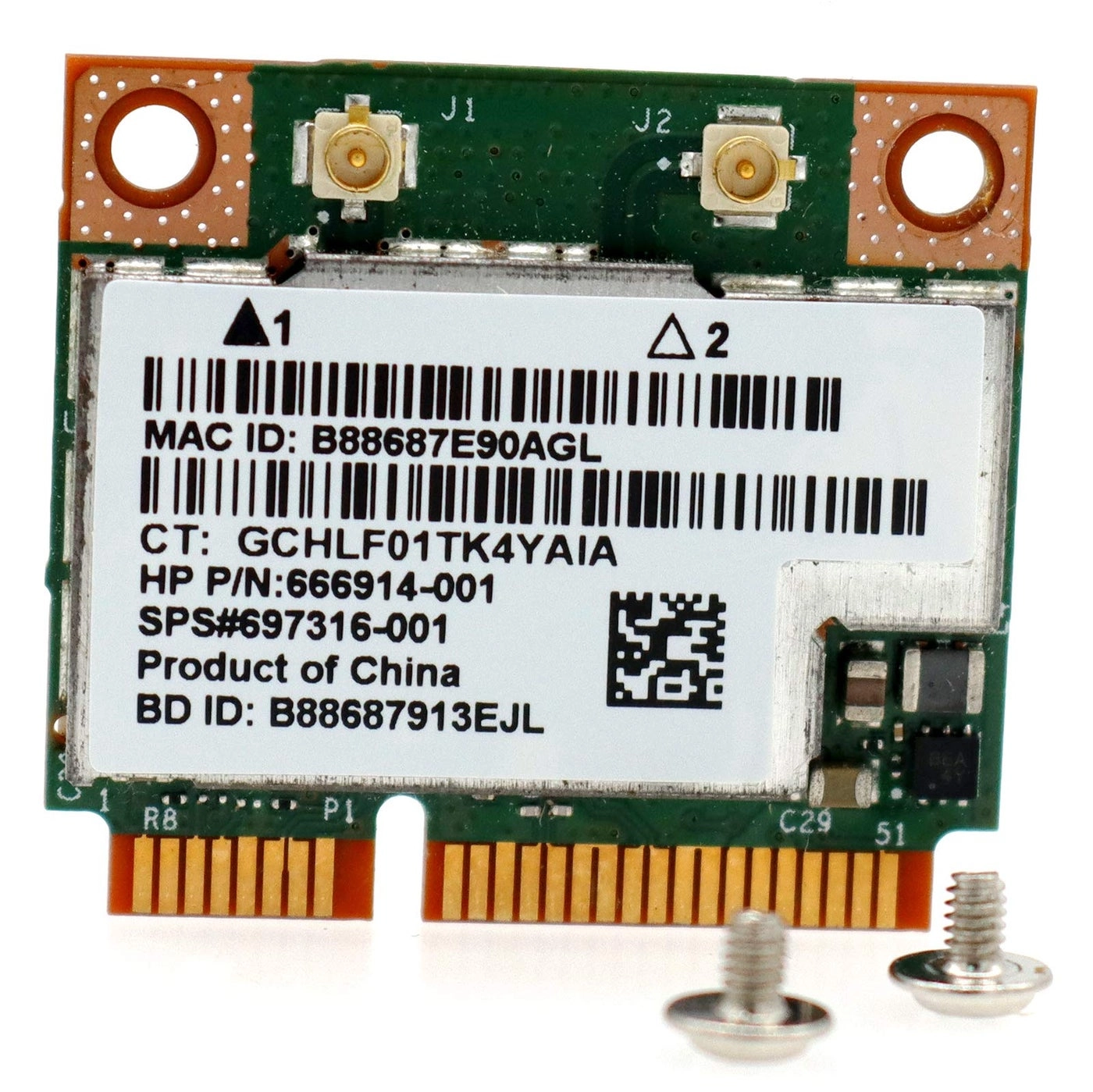 BCM943228HMB - Dual Band Half Mini PCie Wireless